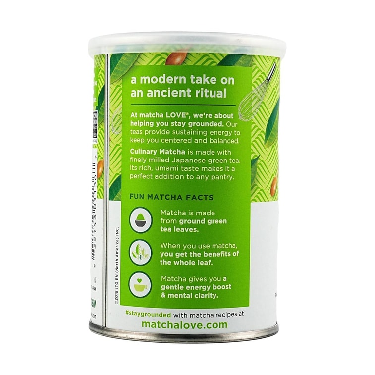 日本ITO EN伊藤园 日式烹饪级抹茶粉 绿茶粉 罐装 100g【0添加】【烘焙料理甜品拿铁冲饮用】 5