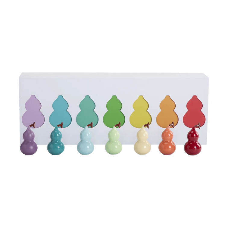 南山先生 葫蘆福現套裝 7色葫蘆茶寵擺件 5