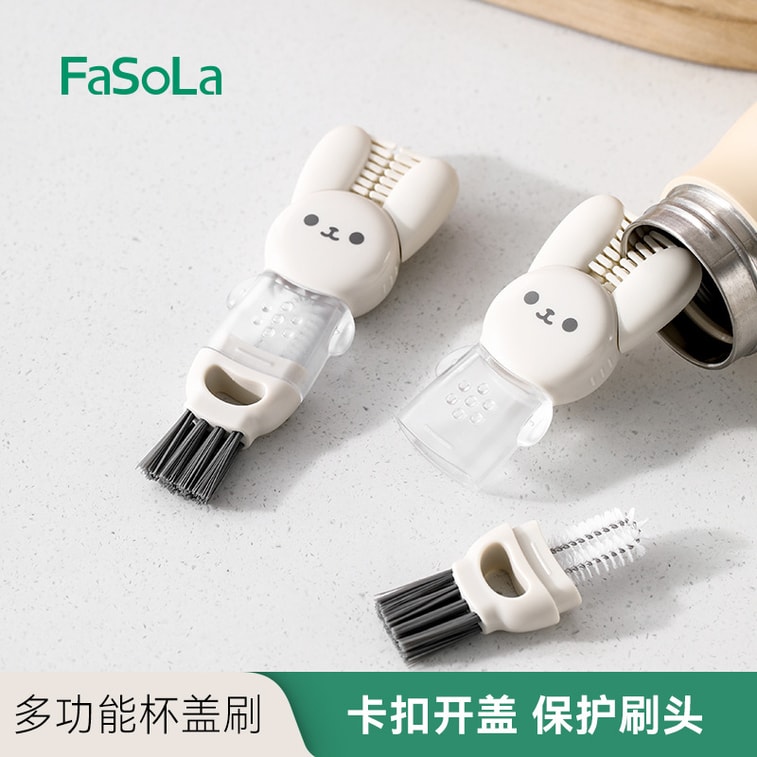 4-in-1 Lid Brush Lid Seam And Groove Cleaning Brush 4