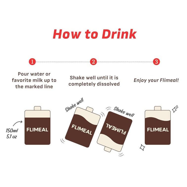 Flimeal Protein Shake Chocolate (45g * 7ea) 7