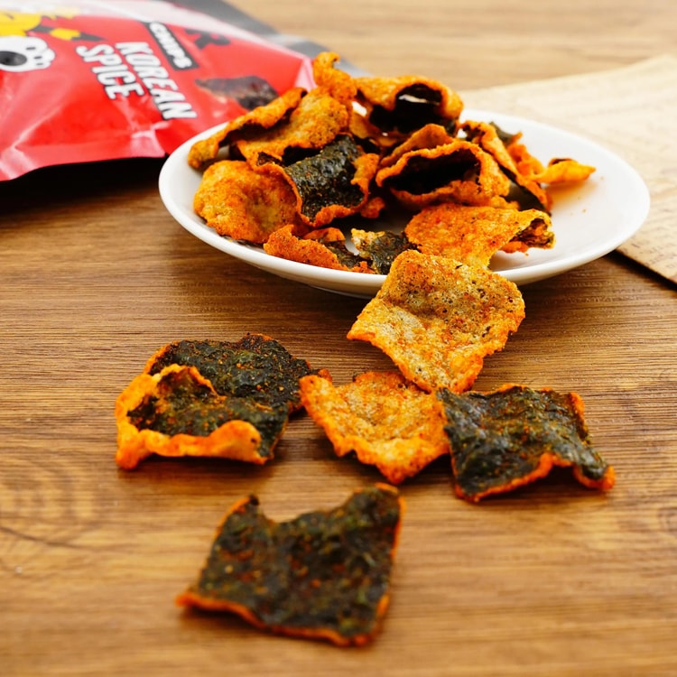 SAMYANG Krazy Tiger Crisp Seaweed Chips, Korean Spice Flavor,1.41