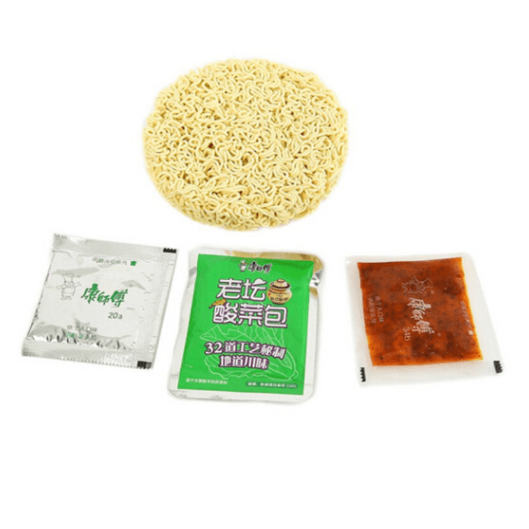 Product Detail - Big Food Bucket Instant Noodles With Sauerkraut And Beef Flavored Noodles In Soup   112g*1PC - image4