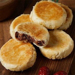 Pure Vegetarian Nut & Black Sesame Su-Style Mooncake 80g Mid-Autumn Su-Style Mooncake (Loose-Pack Pastry)