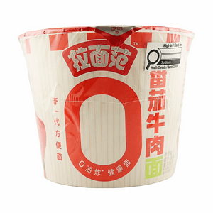 今麦郎 拉面范 浓情番茄牛肉面 132g 【0油炸】【非油炸健康面】