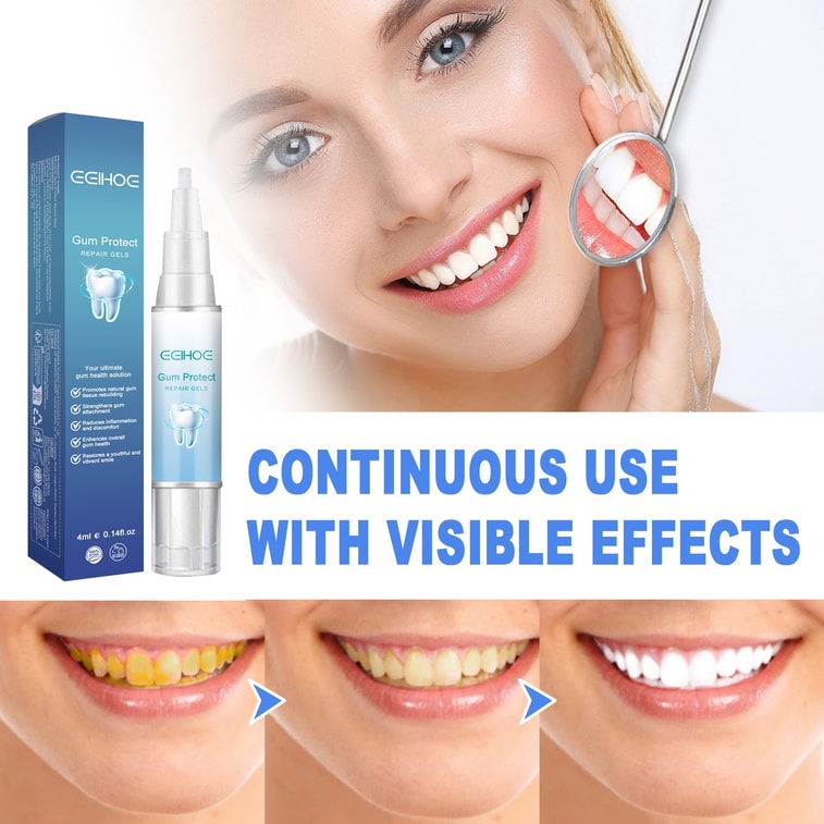 Tooth Repair Gel Repairs Gum Swelling And Pain Deep Cleans Tooth Stains And Plaque Oral Care Gel 4ML 7