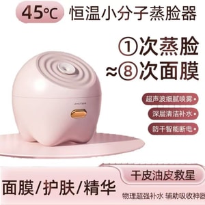 Amoi Hot Spray Facial Steamer Nano Sprayer Home Facial Beauty Device for Hydrating Pores and Detoxifying Face  1 unit