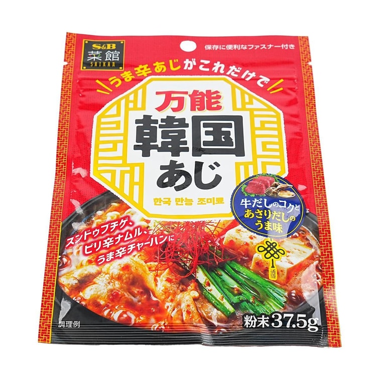 【日韩酱料combo】日本DAISHO 日式寿喜烧汤料 600g+ 日本S&B 万能韩国风味酱 37.5g 7