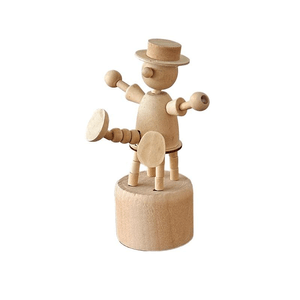 [중국에서 직접 메일] Cutex ins 단단한 일본 데스크탑 분위기 작은 장식품 창조적 인 장식 나무 인형 생일 선물 광대 인형 * 1 조각