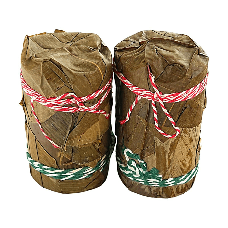 WAN SHOU ZHAI Eight-Treasure Red Bean Paste Bamboo Tube Zongzi