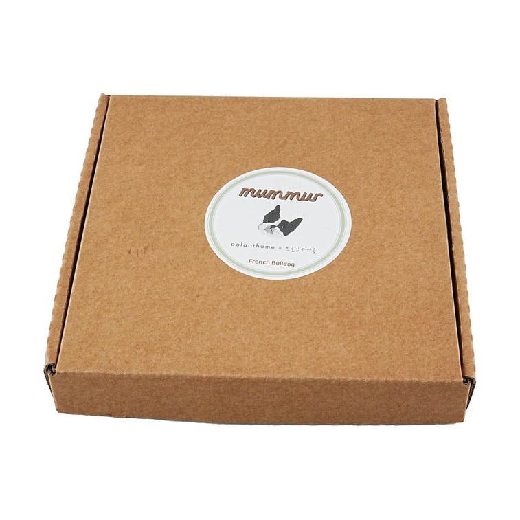 【Mug Set】Mummur Ceramic Plate French Bulldog 18cm 9