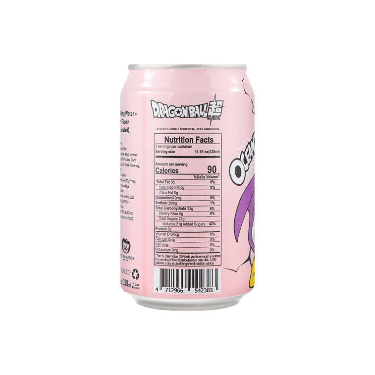 台灣OCEAN BOMB 白桃汽水 330ml 【七龍珠聯名款】【包裝隨機發】 8