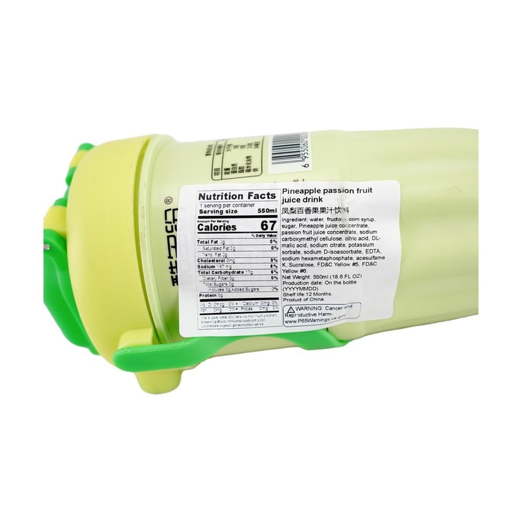 파인애플 패션프루트 주스 음료 18.60 fl oz 6