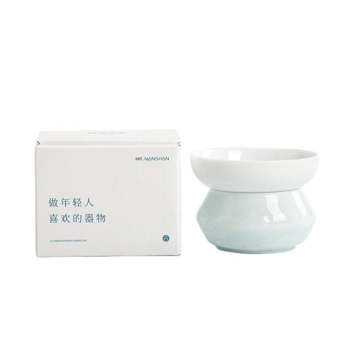 Mr. Nanshan Fuchun Mountain Residence Tea Filter Household Ceramic Tea Filter Tea Dispenser 6.5 * 8.2 Cm