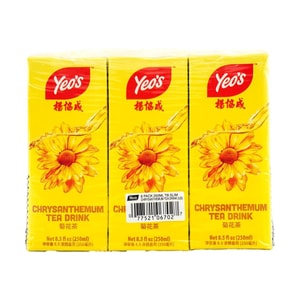 新加坡YEO'S杨协成  菊花茶饮料 250ml*6盒装