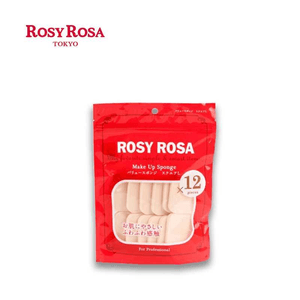 【日本からの直送】ROSY ROSA 長方形コットンパッド（12枚入り）