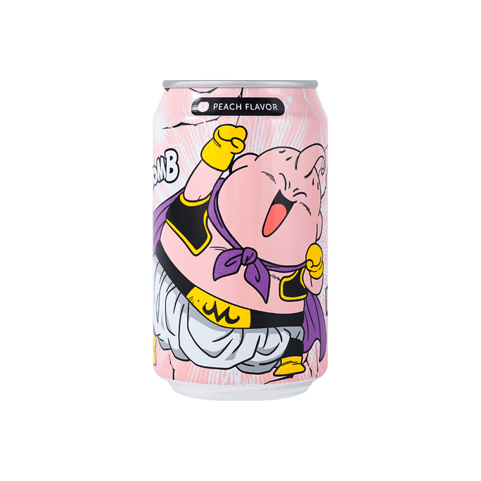 【七龙珠联名款】台湾ocean bomb 白桃汽水 330ml