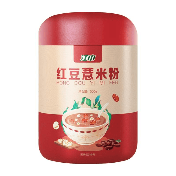 中国直邮】 江中集团江中红豆薏米猴头菇代餐粉500g*1罐- 亚米