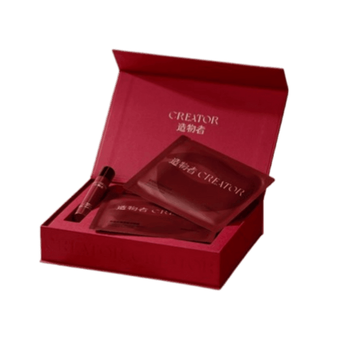 Signal Peptide Essence Eye Mask: Anti-wrinkle, firming, anti-aging, reduces fine lines, lifts, reduces dark circles and eye bags from lack of sleep. 7 pairs/box