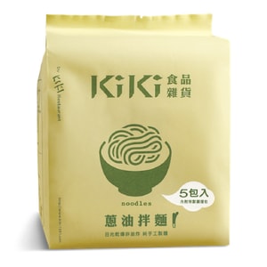 [台湾直邮] KIKI食品杂货 葱油拌面  450g 5入