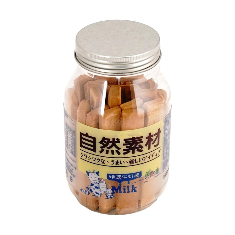 Natural Material Milk Stick Cookies, 6.35 oz - Yami.com