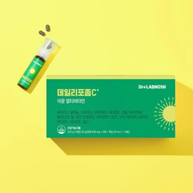 韩国LABNOSH 每日脂质体C免疫复合高级维生素 14瓶/盒 芒果桃子味 高吸收率 提升能量 强力代谢 生血&骨骼&眼部健康