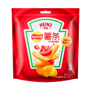 Potato  Stick Tomato Flavor, 3.17 oz【Heinz Ketchup Collaboration】