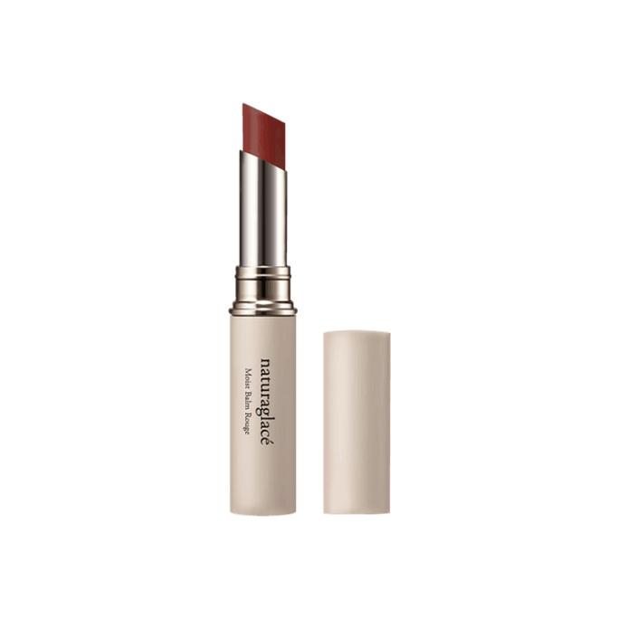Moist Balm Rouge Lipstick Natural Organic 08 Amber Brown 3g