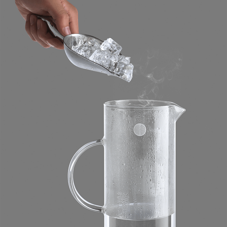 Pichet d'eau transparent en verre avec couvercle, 40,58 fl oz 7
