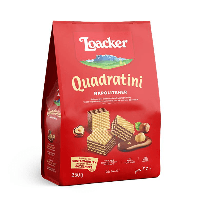 Chocolate-filled Wafers With Hazelnut Flavor, 250g*1 Pack