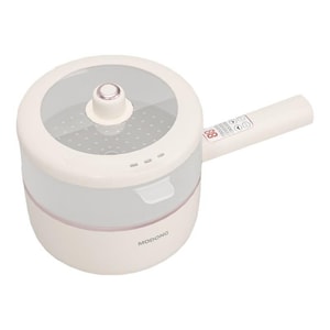 Electric pot multifunctional hot pot steamer frying pan 3L 110V stainless steel steamer