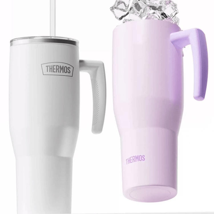 中國直郵】 日本THERMOS 膳魔師大容量保溫杯巨無霸高顏值吸管運動水杯