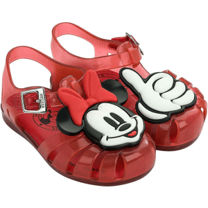Mini Melissa Kids Girls Aranha Mickey Friends Jelly Sandals Shoes In Red US 8