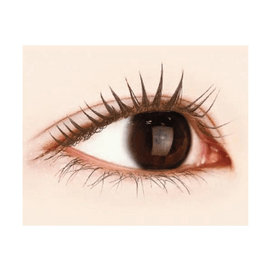 Metalook Mascara, 0.14oz. #03 Sweet Black -  Ultra-Fine Comb Clump-Free Volumizing Curling Waterproof Sweat-Resistant