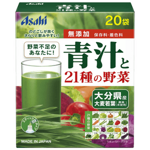 Morning Absorption Power Green Juice and 21 Kinds of Vegetables [3.5g × 20 Sachets]
