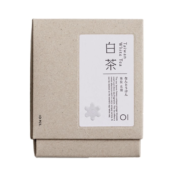 【台湾直送】百年台湾白茶（耳掛けティーバッグ）3g×10袋