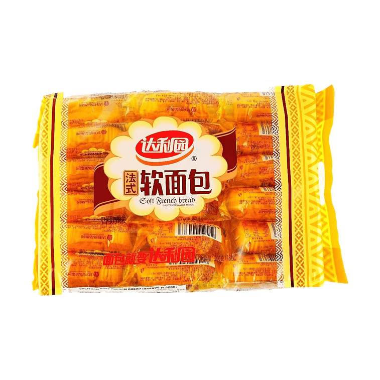 Soft French Bread 18 Pieces 12.69 oz+AD Calcium Milk Drink 4.22 fl oz*4 Packs【Breakfast Combo Pack】 5