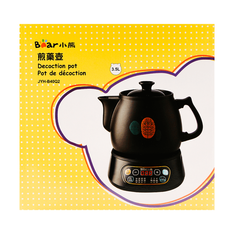 약 제조용 전기 주전자 (보온 기능 포함, 118oz, JYH-B40Q2) 8