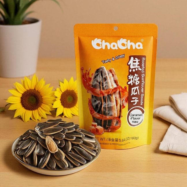 中国名牌洽洽 焦糖瓜子 160g