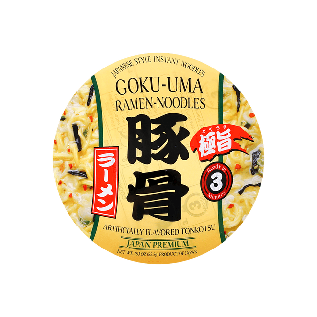 Goku-Uma Ramen Noodle Tonkotsu Flavor 83.3g