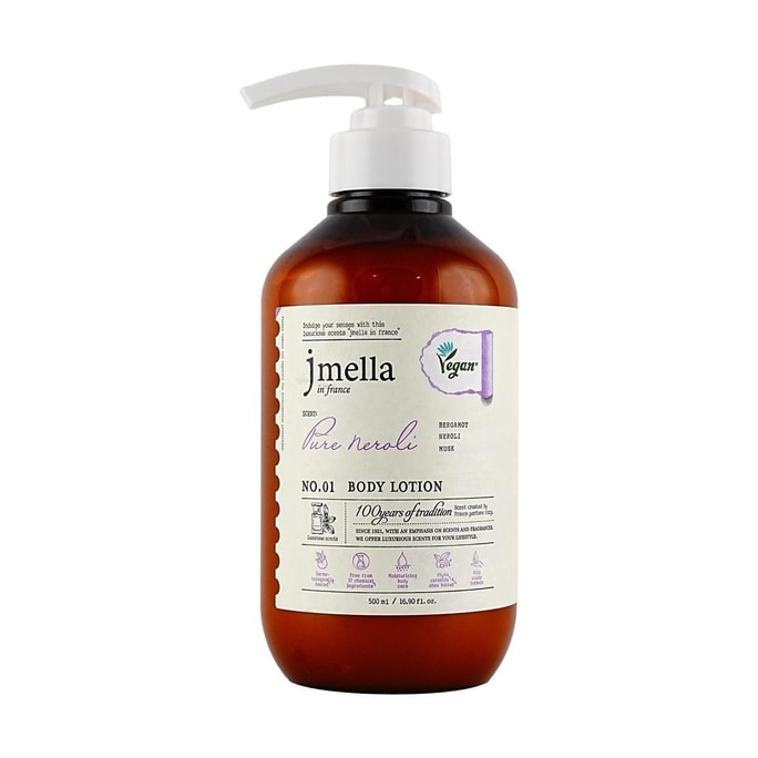 韓國JMELLA 法國純橙花身體乳 500ml