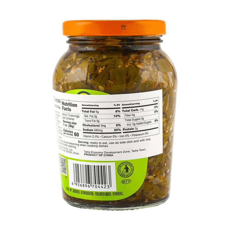 吉香居 脆口豇豆 开味下饭 350g 5