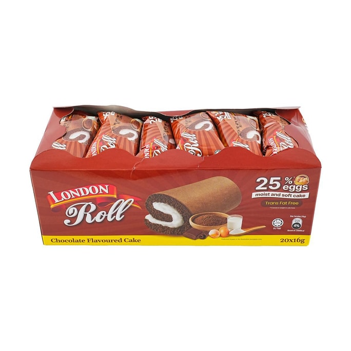Chocolate Roll Cake 20 pieces 11.29 oz