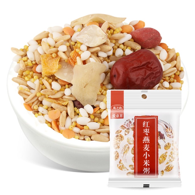 燕之坊 八宝粥 七日雑穀粥 食材 薬膳 養生粥 気血補給 栄養代替食 赤棗燕麦小米粥 150g