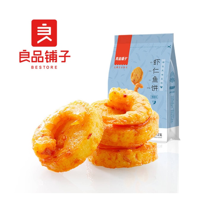 Shrimp Fish Cake Spicy Flavor Ready-to-eat Foods Seafood Snacks 92g