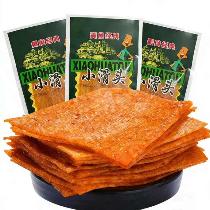 Spicy Strips Large Spicy Pieces 8090s Nostalgic Childhood Snack Spicy Snack 18g*6 Bags