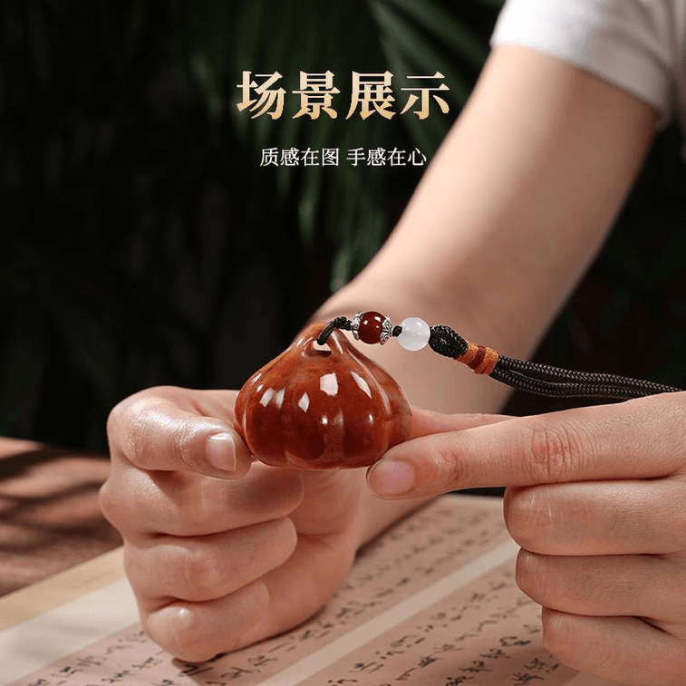 Handheld Piece, Shengsuan In Woshou Mountain Stone Style, 4.5*3.8cm 3