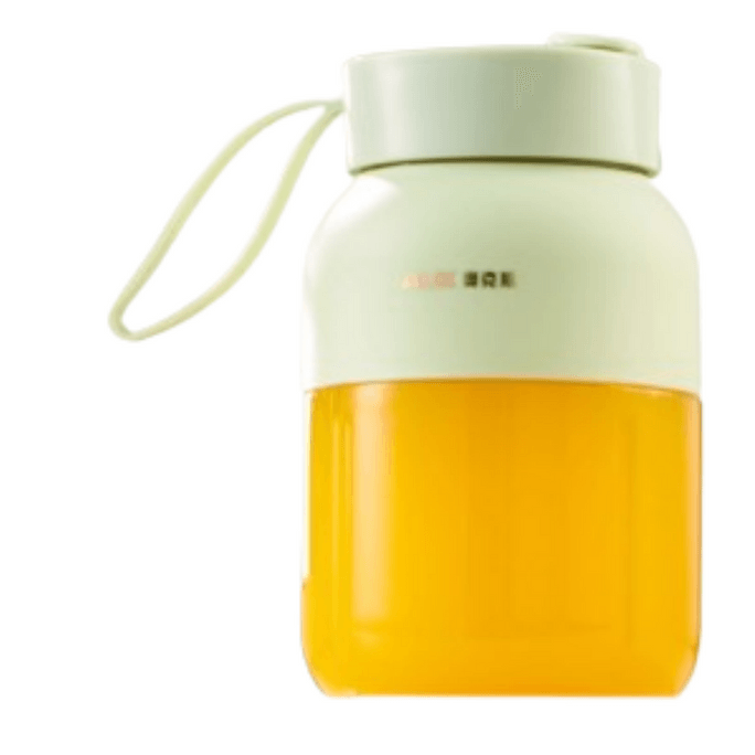 【中国直邮】 奥克斯 榨汁机小型便携式榨汁杯电动迷你碎冰 清新绿 1个装