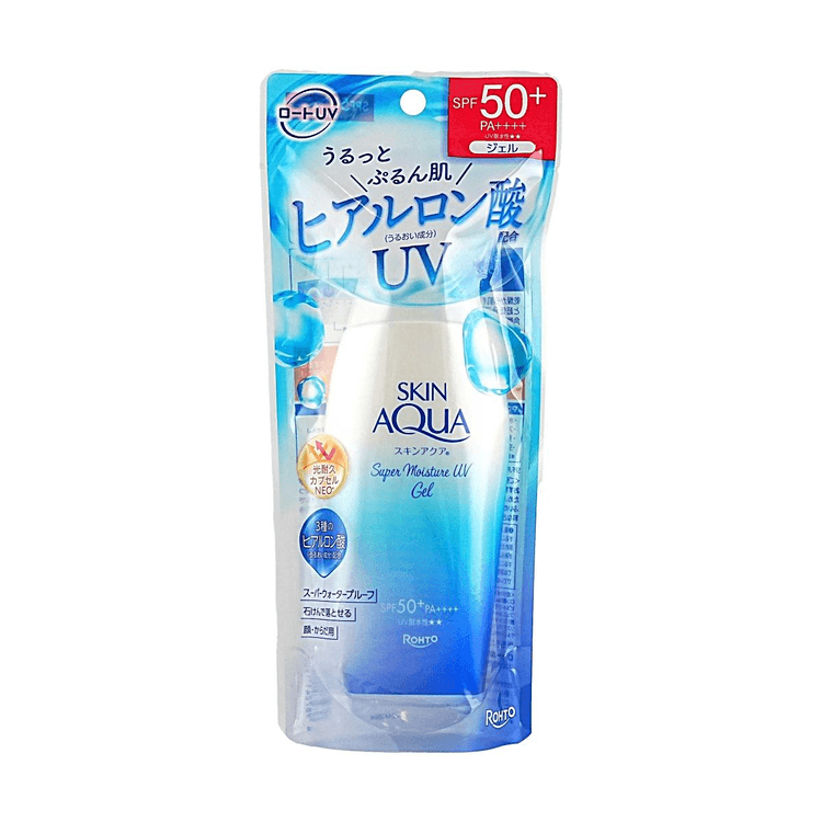 ロート製薬 スキンアクア スーパーモイスチャーUVジェル SPF50+ PA++++