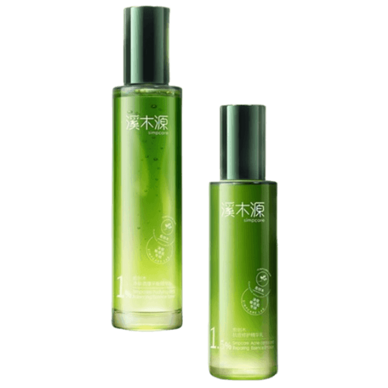 【中国直送】西木園 グアイアック ニキビ対策 トナー＆ローションセット：オイルコントロール、保湿、潤い、脂性肌、ニキビ肌、敏感肌の修復（トナー120ml＋ローション100ml） 3