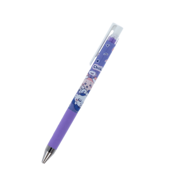 Chiikawa co-branded gel pen black 0.4mm purple 1 piece